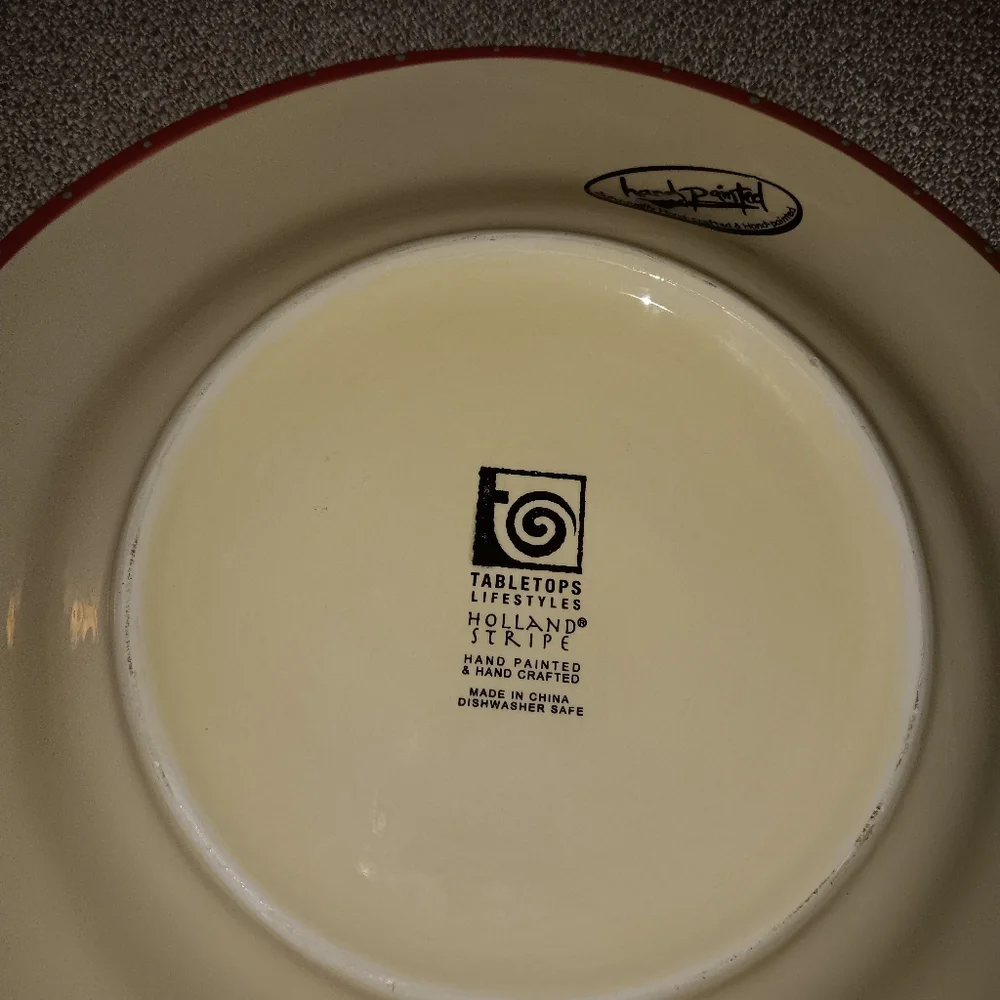 - HOLLAND STRIPE TABLETOPS LIFESTYLE REPLACEMENT PLATE